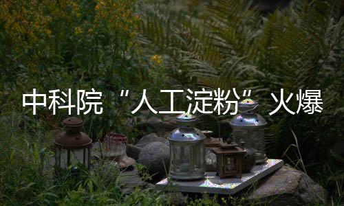 中科院“人工淀粉”火爆全网!碳中和背景下,合成生物学催生千亿美元市场